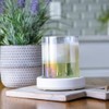Candle Warmers ETC Timer Candle Plate Warmer