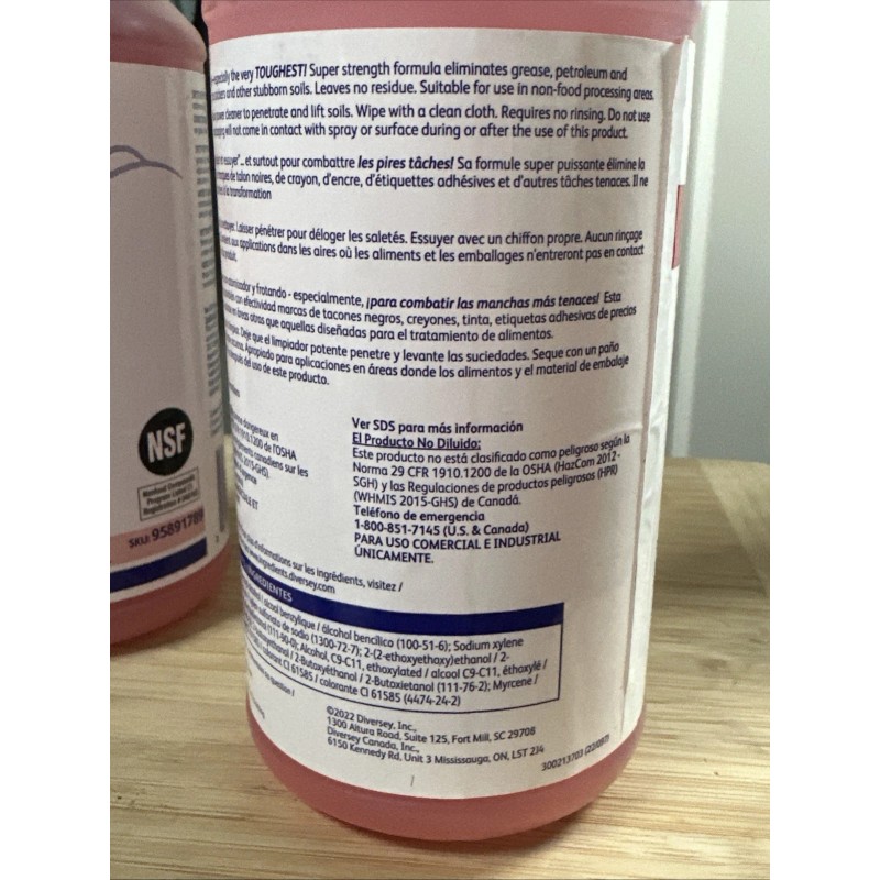 Diversey Spitfire RTU (21) Power Cleaner THREE PACK - 32