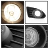 ACANII - For 2012-2015 Scion iQ Hatchback (Glass Lens) Bumper