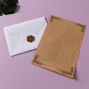 Letter Set, Stylish, Adult, 6 Envelopes, 10 Letters, 6 Stickers,