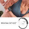 Compatible with Plaud NotePin Bands, Soft Silicone Sport Wristband Replacement