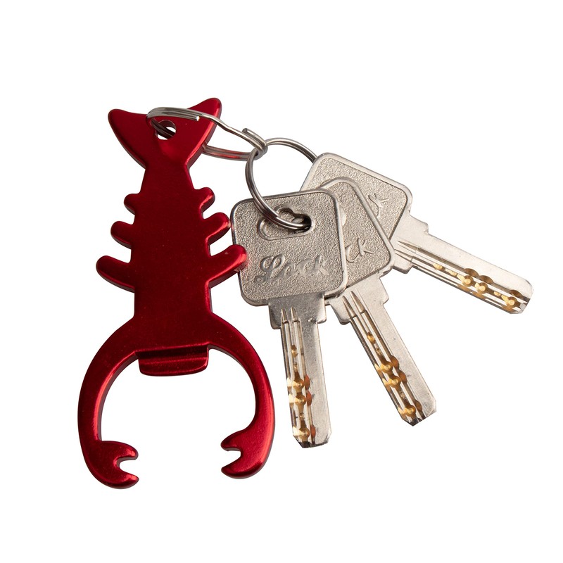 SWATOM Lobster Bottle Opener Keychain Beer Openers Tool Key Chain