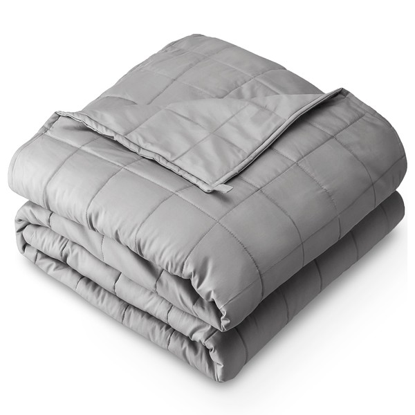 Bare Home Bare Home Weighted Blanket All-Natural 100% Cotton with