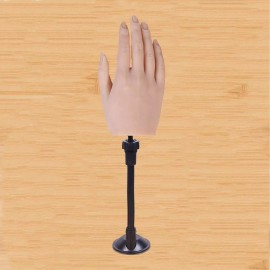 Ximing Mano De Práctica De Silicona Para Uñas Acrílicas, Mano De