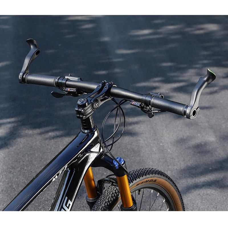HOUSON Bicycle Bar End, Bicycle Nylon Handlebar Ends Non-Slip Bicycle