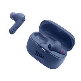 JBL JBL Tune 230NC TWS - True Wireless In-Ear Headphones, Active Noise Cancelling with Smart Ambient, JBL Pure Bass Sound, 4 mics for perfect voice calls, IPX4, 40Hrs of battery life (Blue)