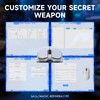 ZIYOU LANG×Magic-Refiner AJ199 Lightweight Wireless Gaming Mouse,Tri-Mode(2.4G/Wired/BT),24K DPI,PAW3311 Optical Sensor,1000Hz
