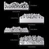 URROMA 4 PCS Die Cuts for Card Making, Lace Frame