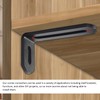 12-Piece Corner Connector with 24-Piece Screws, Shelf Bracket, Mounting Bracket,