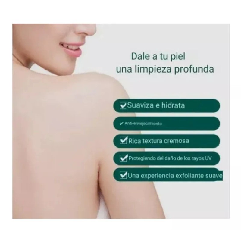 Sr Oferton Exfoliante De Carbón Para Cara Y Cuerpo Elimina