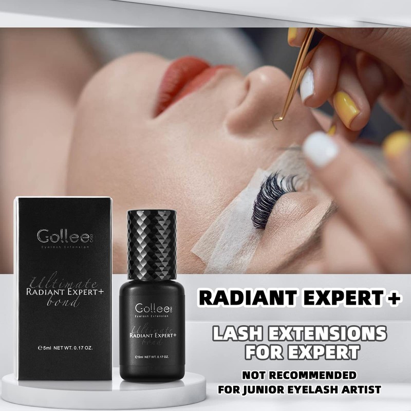 Eyelash Extension Glue - 0.5 Sec Fast Drying, 8 Week