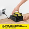 Kärcher 18V Fast Charger, for Karcher 18V Batteries, 2.5/5.0Ah -