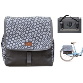millybo Betsie Single Pannier Rack Bag Bicycle Bag Pannier Rack Bag Bicycle Bag Many Patterns (105.002 Graphite)