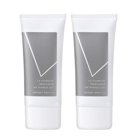 (Set of 2) Medicinal UV Protective Gel, 1.8 oz (50 g), SPF50+/PA++++, Non-chemical, UV Absorber Free, Scattering Agent
