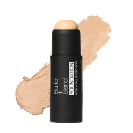 Palladio BUILD  BLEND - Barra de base de maquillaje de cobertura media para el rostro, frmula cremosa ultra mezclable para un acabado natural sin...  