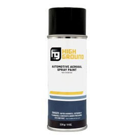 HIGH GROUND Factory Matched Automotive Spray Paint for Nissan Infinity Vehicles (KAD, Grey Metalic, Solvent)