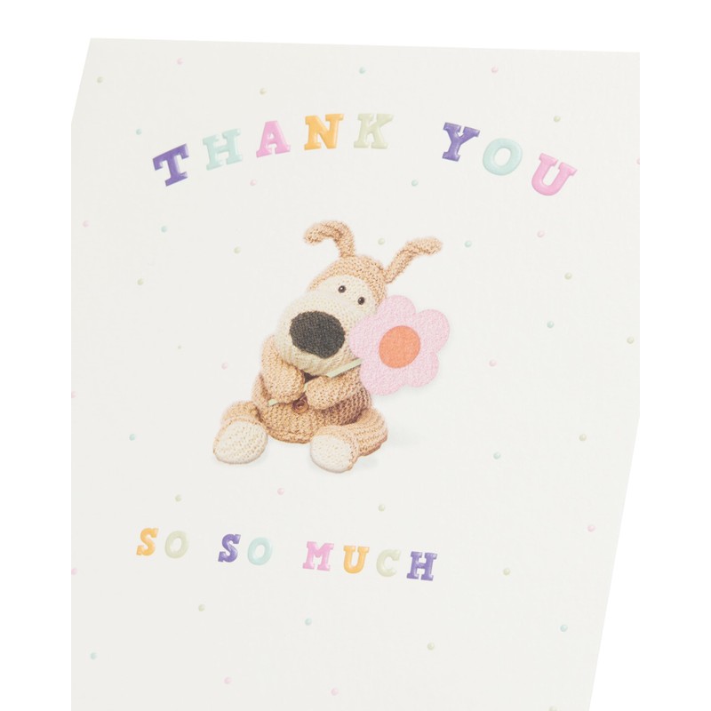 Boofle Thank You Card for Him/Her/Friend - Cute Design
