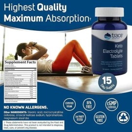 Trace Minerals Keto Electrolyte 90 Tabletas Sfn                                                                                                       