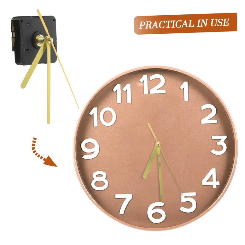 LALAFINA 1 Set DIY Mute Clock Movement Kit Replacement Mechanism