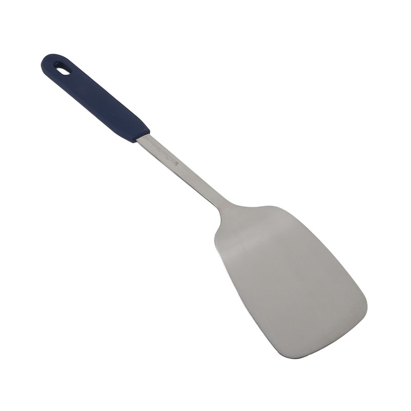 Cooking Spoon Rustproof Smoothly 304 Stainless Steel Spatula Skid Resistant