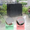 WONEWTH Outdoor Prep Table Cover, Waterproof Dining Cart Table Cover,