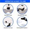 Head Mounted Magnifying Glass 2pcs LED Light Adjustable Rechargeable Headband