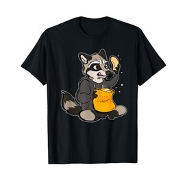 Raccoon Chips Furry tshirt Furries Tail Ears Cosplay Shirt T-Shirt