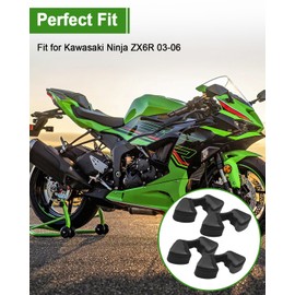 Rear Wheel Hub Damper Replace 92160-1485 Fit for Kawasaki Ninja ZX6R 2003 2004 2005 2006, Drive Rubbers Rear Wheel Damper Set 4Pcs