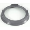 4x Centring Rings 70.4 x 57.1/70.4 to 57.1 Dark Grey