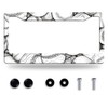 Baseball License Plate Frame Funny Ball License Plate Frames Stainless