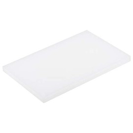 sourcing map Plastic Cutting Board Mat Stamping Punching Hammer Pad White for DIY Leather Craft Tool(150 x 100 x 8mm)