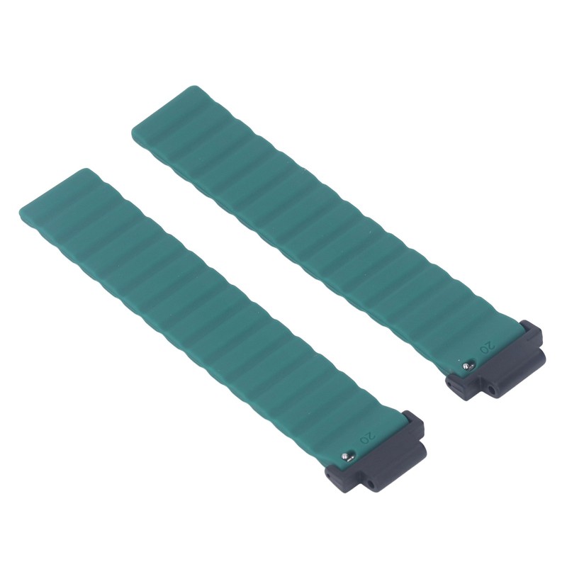 Magnetic Silicone Watch Strap Adjustable Silicone Bracelet Replacement Watchband for