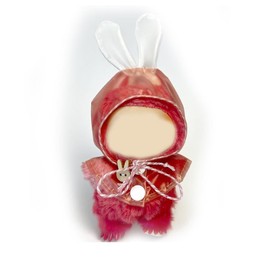 Handmade 17cm Collectible Doll Outfit - Premium Soft Crochet Set with Accessories, Versatile for Display & Play (rac-Pink)