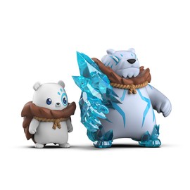 Unstable Games - Casting Shadows Vinyl Figure Set - Frost Polarpaw & Frost The Merciless - Collect Your Favorite Casting Shadows Characters!