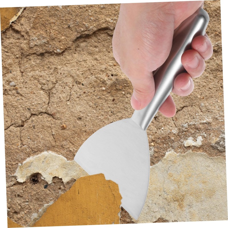 TEHAUX Stainless Steel Scraper Tool Multi Functional Flat Scraper Durable