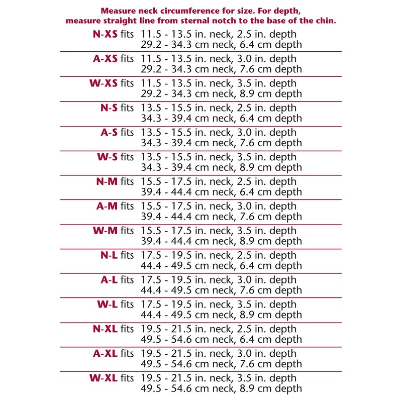 Truform-OTC Neck Brace, Foam Cervical Collar, Support Spine and Head