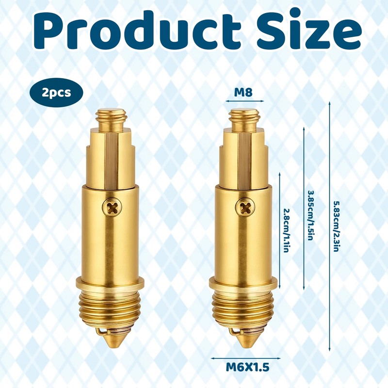 Tub Drain Stopper, 2 Pack Bathroom Sink Stopper Replacement, Universal