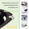 molivindy Egg separators, egg white and yolk separator, stainless steel,