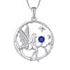 FJ Guardian Angel Necklace Pendant, 925 Sterling Silver, Angel Chain,