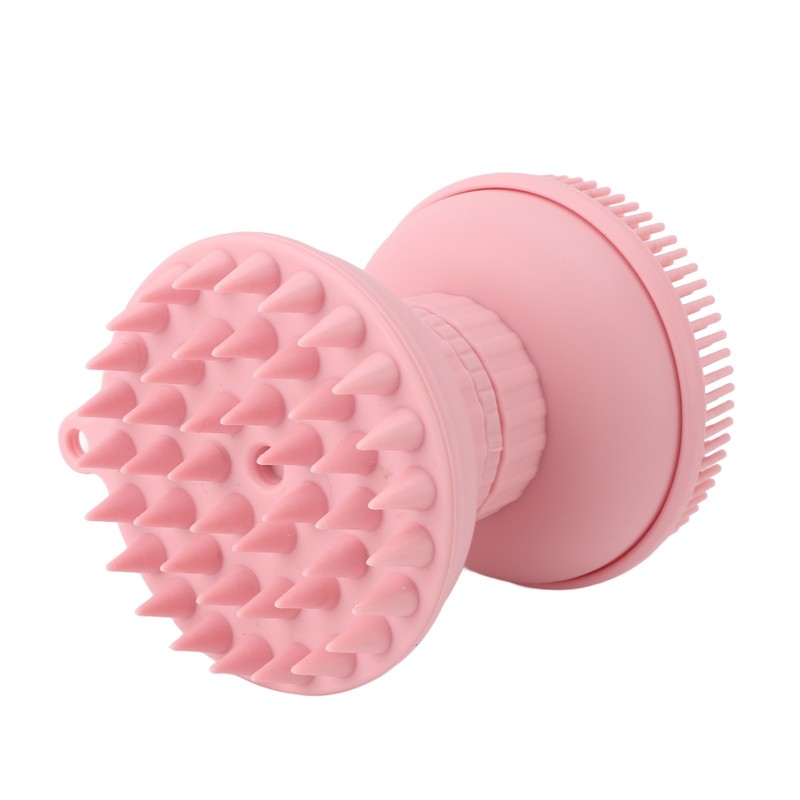3 In 1 Cleansing Shampoo Manual Massage Brush Dual Head