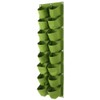 16 Pockets Vertical Greening Hanging Wall Outdoor Garden Grow Plant