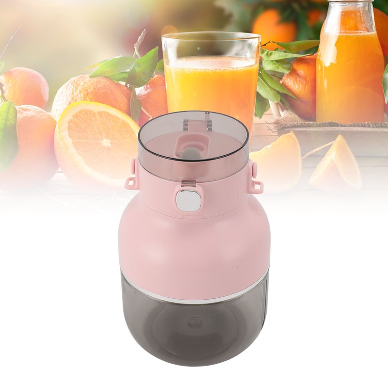 Portable Blender Cup 500ML USB Rechargeable Cordless Mini Electric Juicer