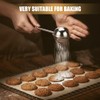 2PCS Flour Duster for Bread Baking, Premium Bake Sifter Ball