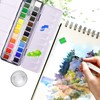 PENTRISTA Watercolour Paint Set, 24 Colours, Vibrant and Portable, Portable