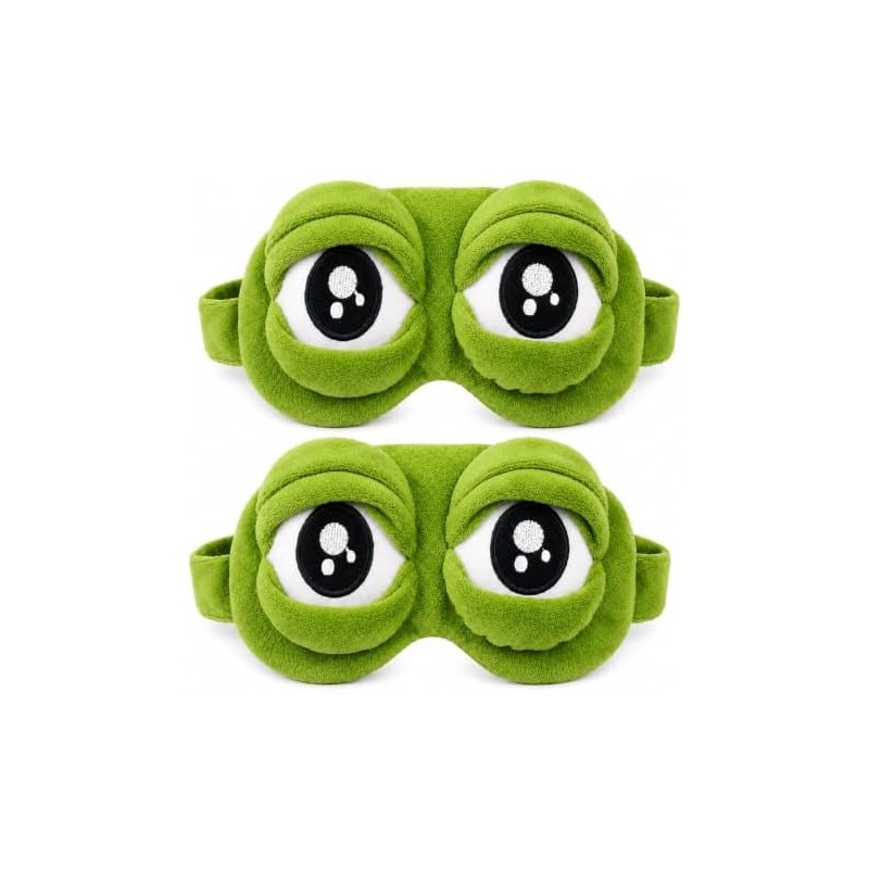 2026 New 3D Frog Sleep Mask, Funny Frog Eye Mask,