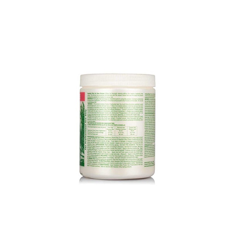 Hawaiian Silky 30008 no base relaxer, mild, White, 20 Ounce