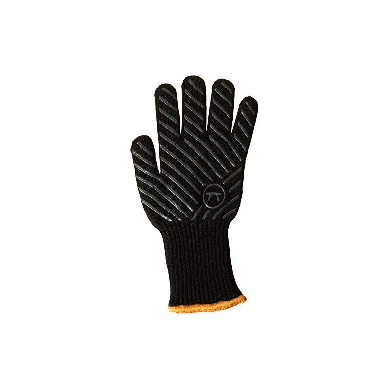 Outset Professional High Temperature Grill Glove, Large-Extra Large, Black