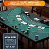 Newverest Blackjack Mat 70" x 30" - Ideal Poker Topper