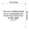 Family You are A Child of God Uplifting Quote Wall