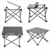 Wind Tour Roll-Up Camping Table, 4-Person Lightweight Portable Outdoor Table